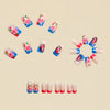 12 Sizes-24 Pcs Press On Nails Y1228