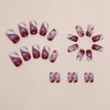 12 Sizes-24 Pcs Press On Nails W1287