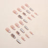 12 Sizes-24 Pcs Press On Nails Z608