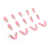 12 Sizes-24 Pcs Press On Nails W204