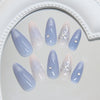 12 Sizes-24 Pcs Press On Nails Z1119
