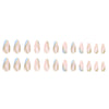 12 Sizes-24 Pcs Press On Nails W294