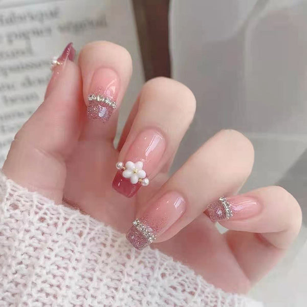 12 Sizes-24 Pcs Press On Nails Z459