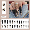 12 Sizes-24 Pcs Press On Nails Z194