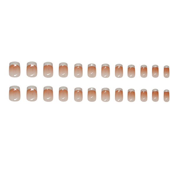 12 Sizes-24 Pcs Press On Nails R902