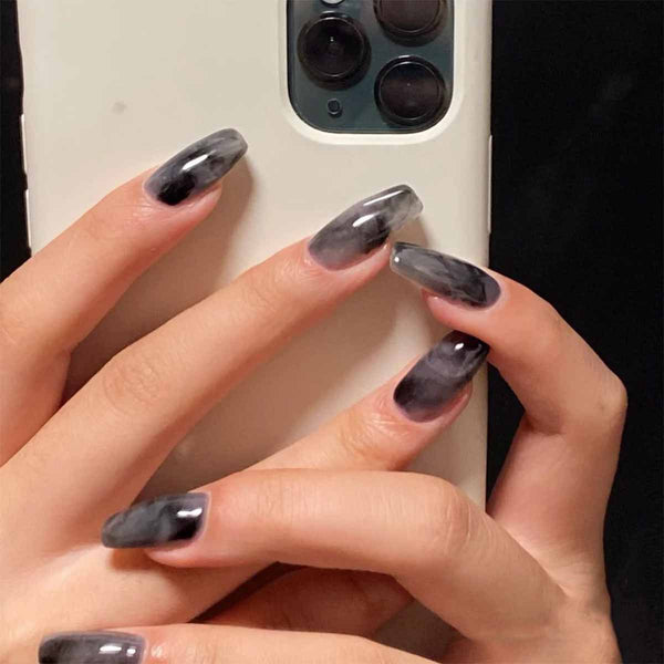 12 Sizes-24 Pcs Press On Nails JP1136