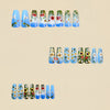 12 Sizes-24 Pcs Press On Nails Y656