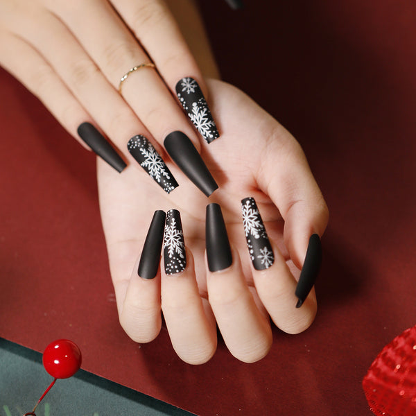 12 Sizes-24 Pcs Press On Nails JP2779