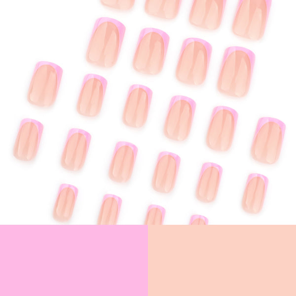 12 Sizes-24 Pcs Press On Nails JP3573