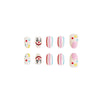 12 Sizes-24 Pcs Press On Nails C221
