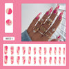 12 Sizes-24 Pcs Press On Nails W031