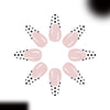 12 Sizes-24 Pcs Press On Nails C1237