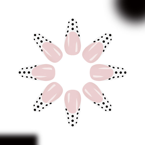 12 Sizes-24 Pcs Press On Nails C1237