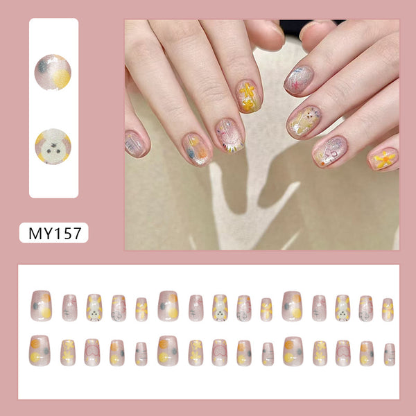 30 Pcs Press On Nails MY157