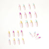 12 Sizes-24 Pcs Press On Nails JP1119