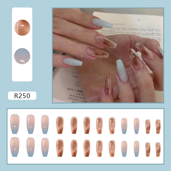 12 Sizes-24 Pcs Press On Nails R250
