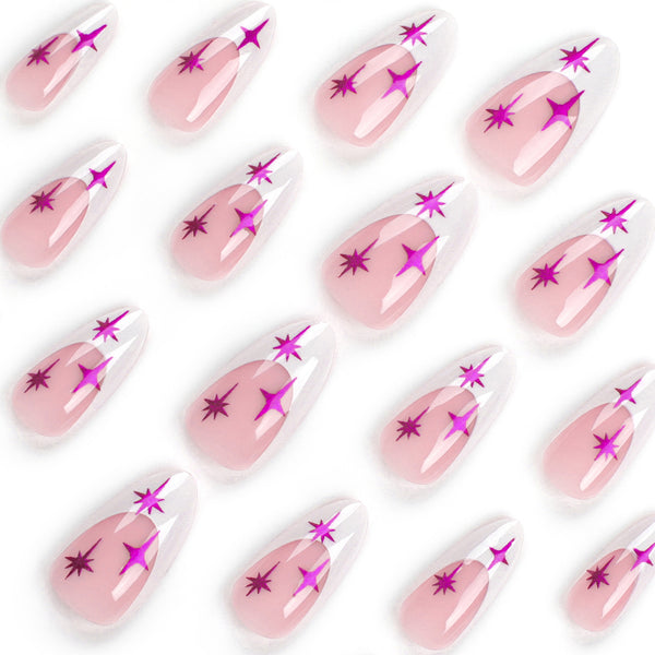 12 Sizes-24 Pcs Press On Nails JP2953