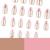 12 Sizes-24 Pcs Press On Nails JP3990