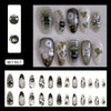 12 Sizes-24 Pcs Press On Nails W1967