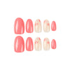12 Sizes-24 Pcs Press On Nails JP2558