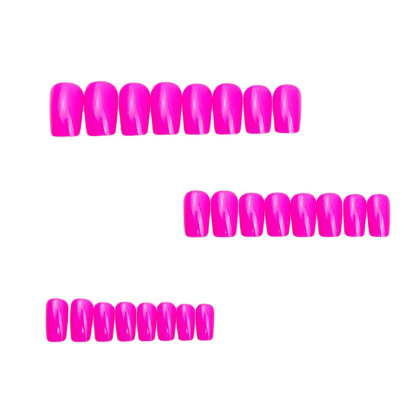 12 Sizes-24 Pcs Press On Nails Y1120
