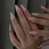 12 Sizes-24 Pcs Press On Nails BZ1417