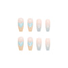 12 Sizes-24 Pcs Press On Nails R556