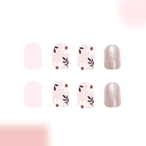 12 Sizes-24 Pcs Press On Nails C918