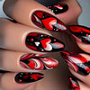 12 Sizes-24 Pcs Press On Nails Y1493