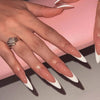 12 Sizes-24 Pcs Press On Nails W2038