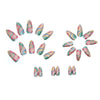 12 Sizes-24 Pcs Press On Nails W229