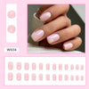 12 Sizes-24 Pcs Press On Nails W604