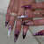 12 Sizes-24 Pcs Press On Nails W1920
