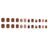 12 Sizes-24 Pcs Press On Nails W1466