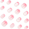 12 Sizes-24 Pcs Press On Nails JP3883