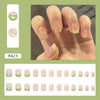 12 Sizes-24 Pcs Press On Nails R402