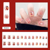 12 Sizes-24 Pcs Press On Nails R443