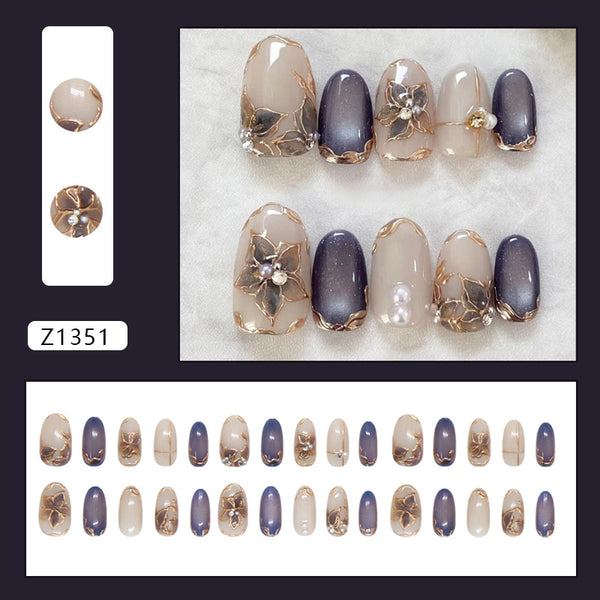 30 Pcs Press On Nails Z1351