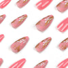 12 Sizes-24 Pcs Press On Nails JP1696