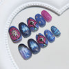 12 Sizes-24 Pcs Press On Nails W2031