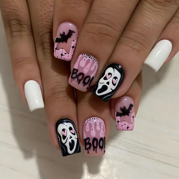 12 Sizes-24 Pcs Press On Nails Y148