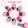12 Sizes-24 Pcs Press On Nails DL121