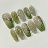 12 Sizes-24 Pcs Press On Nails Z989