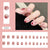12 Sizes-24 Pcs Press On Nails Z321