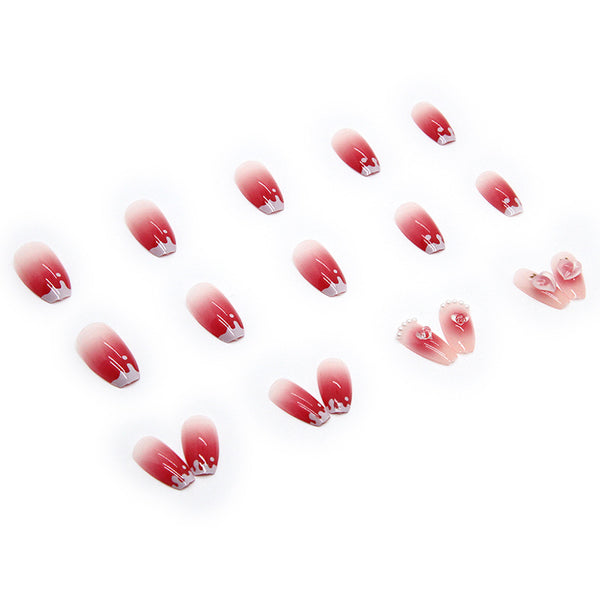 12 Sizes-24 Pcs Press On Nails Z305