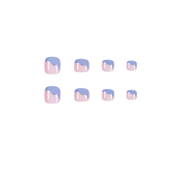 12 Sizes-24 Pcs Press On Nails JP1076