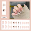 12 Sizes-24 Pcs Press On Nails Z250