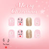 12 Sizes-24 Pcs Press On Nails C1298