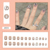 12 Sizes-24 Pcs Press On Nails Z655