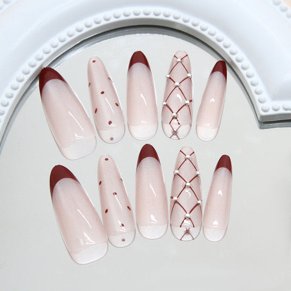 30 Pcs Press On Nails MY174